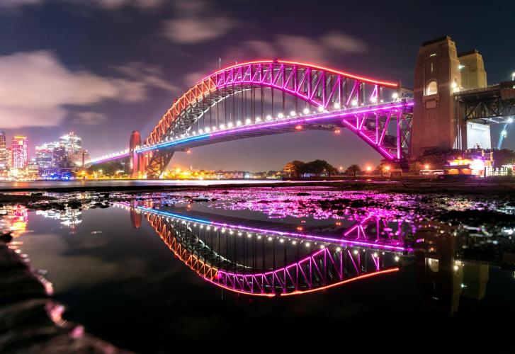 Vivid Sydney - Harbour Bridge